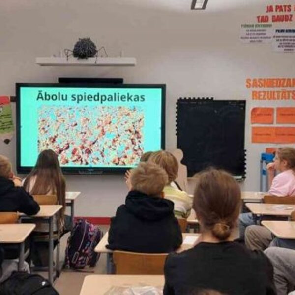 STEM nodarbība Rīgas pamatskolā Rīdze