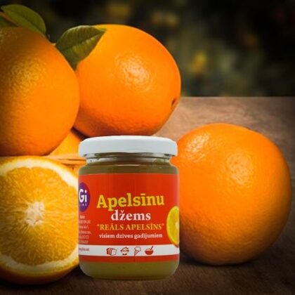 GILINE džems reāls apelsīns no apelsīniem 