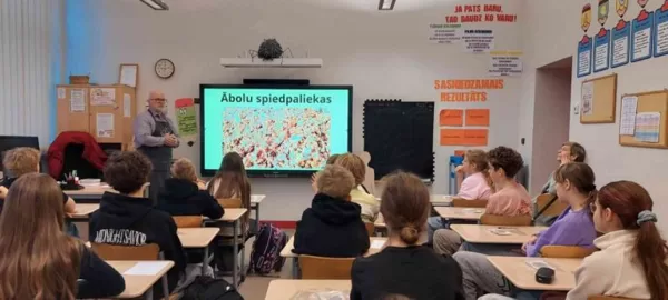 STEM nodarbība Rīgas pamatskolā Rīdze